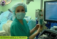 Москва 24: В спинальном нейрохирургическом центре появился робот-хирург