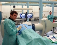 Обучающий курс в анатомической лаборатории медицинского института Дюссельдорфа