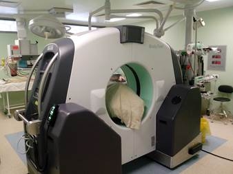 BodyTom portable CT scanner robot for the spine