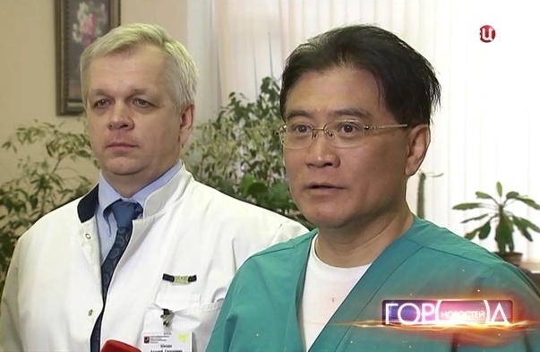 In Moscow City Hospital No. 67 surgeons did a unique operation using a robot